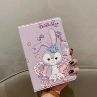 新款iPad保护皮套mini5女黛露平板6彩膜pro卡通air2硅胶9.7寸软壳 紫黛露平板套 mini1/2/3 7