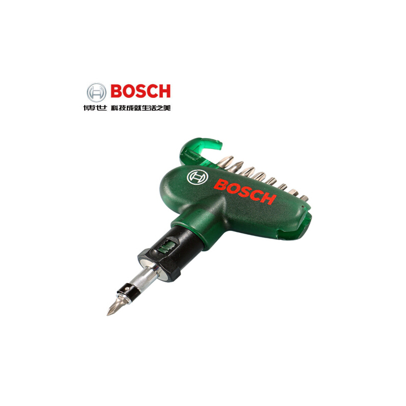 博世(Bosch) 绿色钻头套装 10支 螺丝批头套装(“易得手”) 货期5-10天