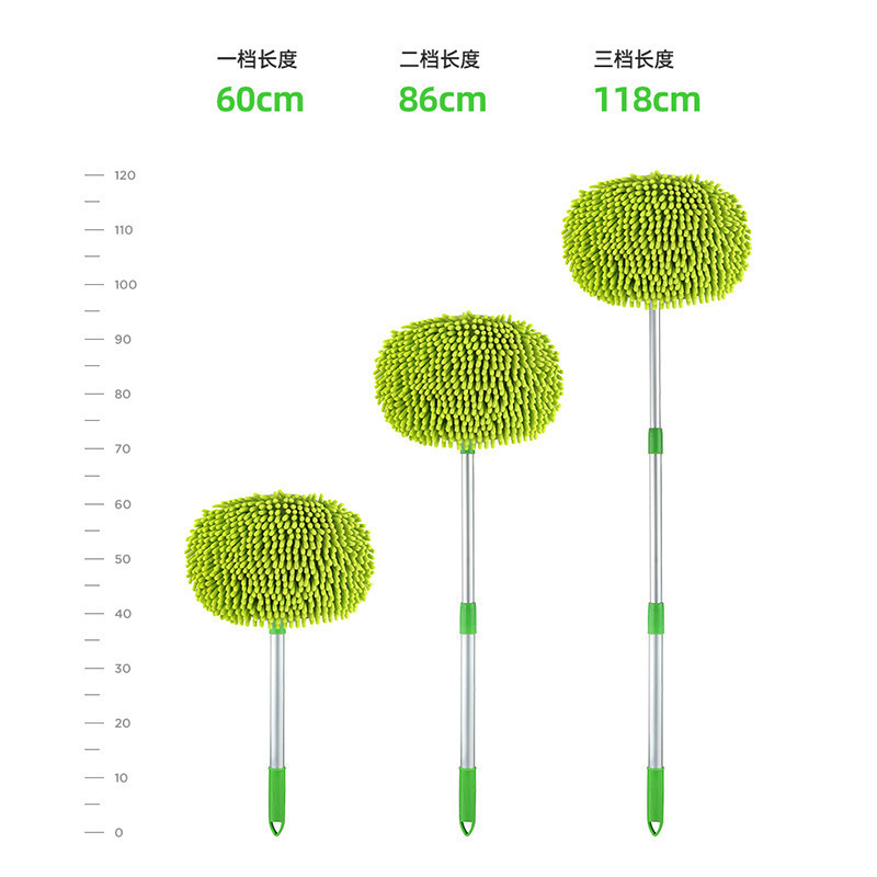洗车拖把不伤车漆软毛伸缩车用汽车刷子专用神器刷车擦车工刷高清大图