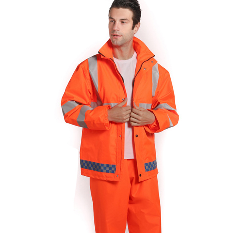 九州缘BD1TF1923102R2N 分体式雨衣M-3XL（计价单位：套）活力橙高清大图