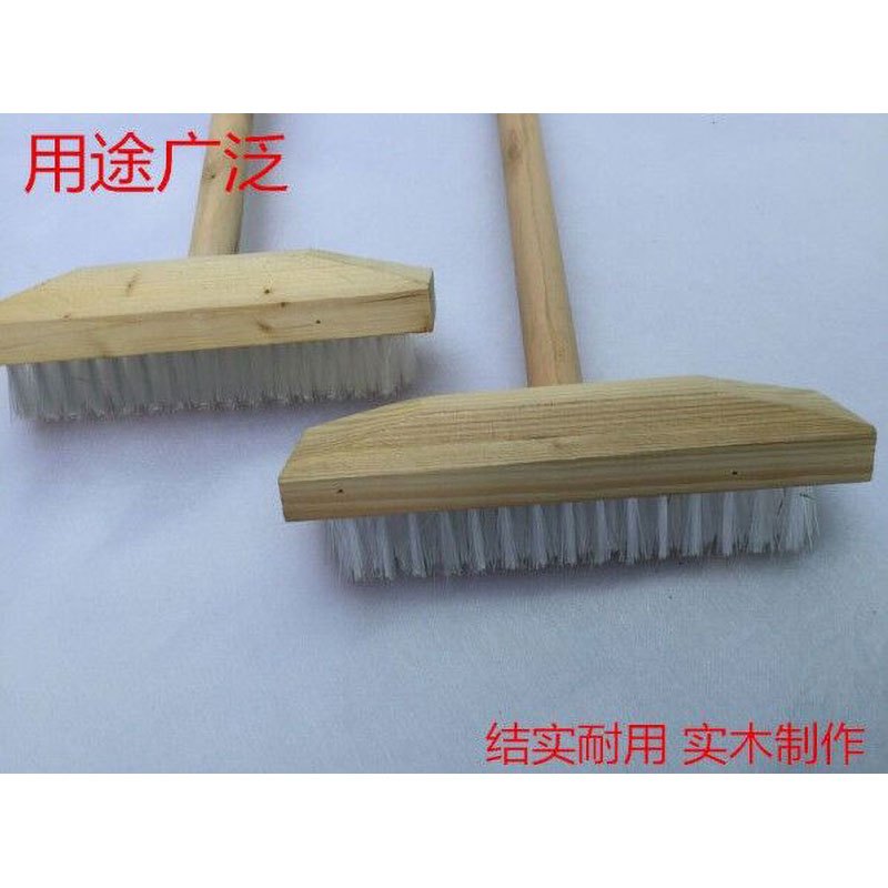 [苏宁自营]大理石专用刷子木柄地板刷大号尼龙地刷长柄卫生清洁墙面甲板刷 消防防护产品
