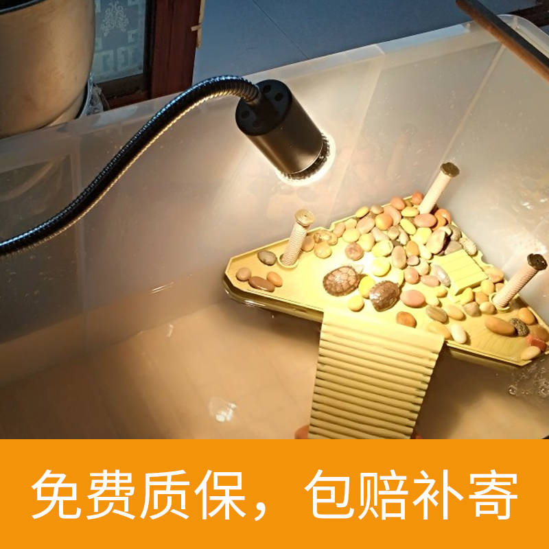 乌龟晒背灯uva+uvb3.0全光谱太阳灯泡三合一补钙温控爬宠加热灯套高清大图