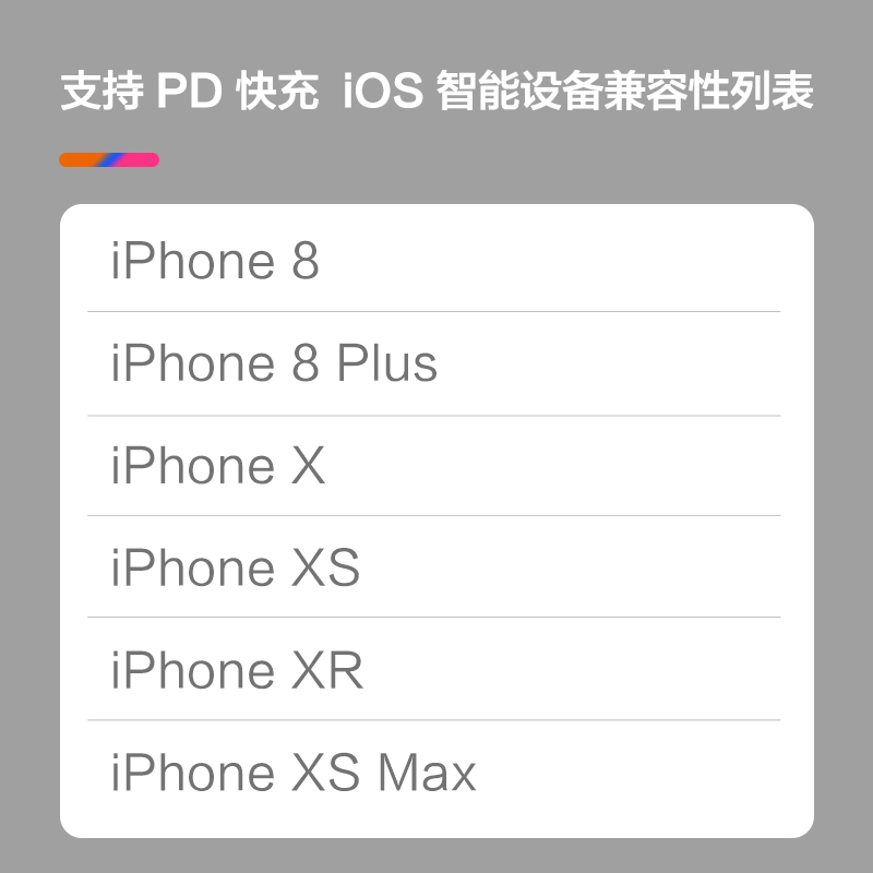 ZMI紫米苹果PD18W/20W快充线Type-c转Lightning数据线MFi认证适用于iPhone12/11Pro