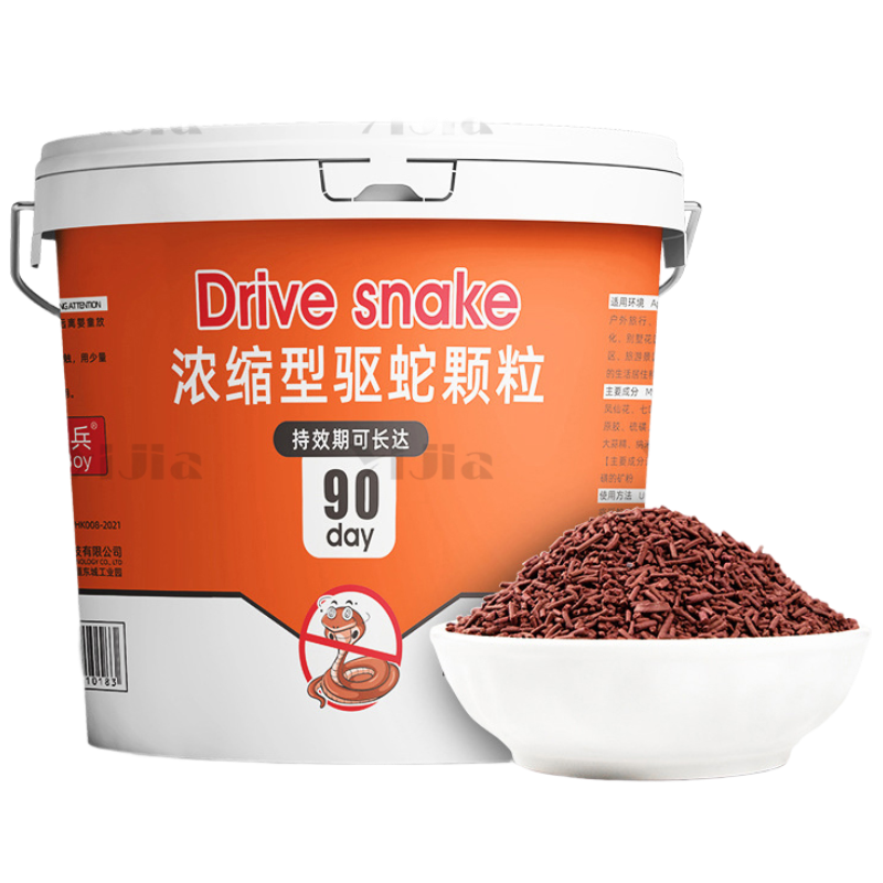 翌嘉 YJ40627004长效驱蛇颗粒防雨户外驱蛇颗粒硫黄驱蛇颗粒5斤桶装高清大图
