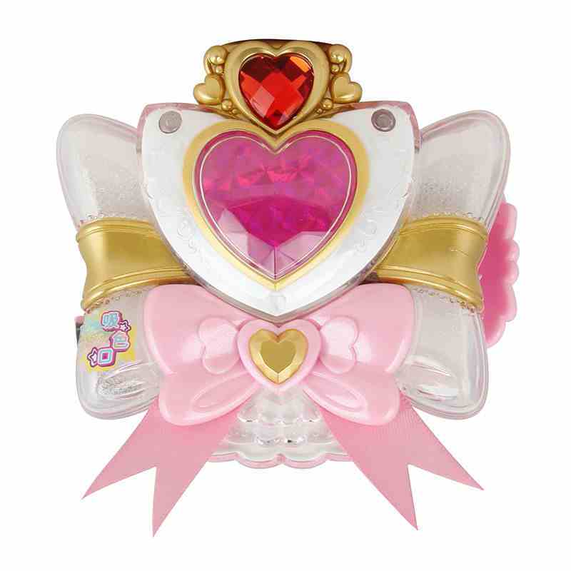 巴啦啦小魔仙飞越彩灵堡变身器调色盘魔法手镯套装巴拉拉女孩玩具 吸