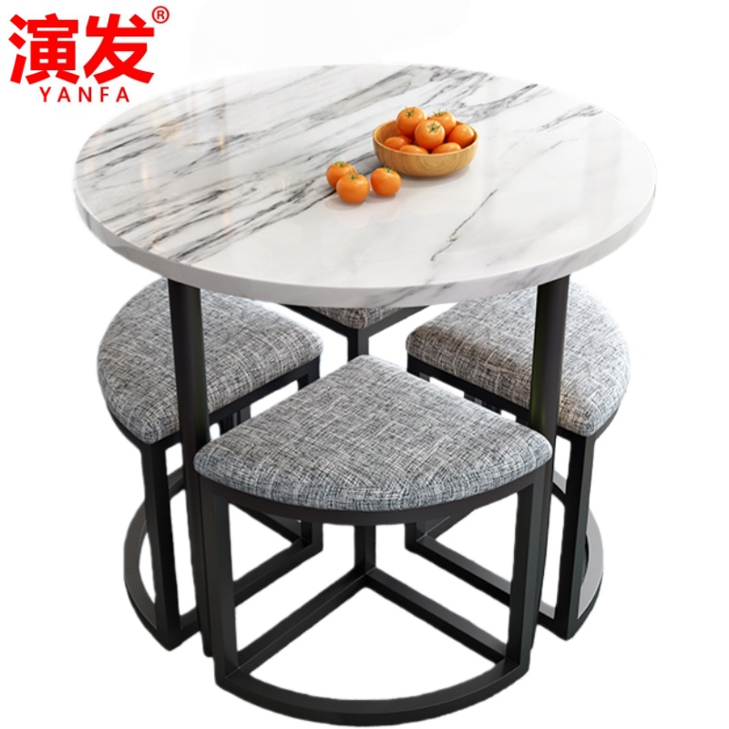 演发 小圆桌椅80cm 套