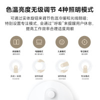 小米米家台灯1S增强版智能学习台灯卧室床头灯学生儿童阅读