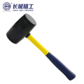 长城精工 纤维柄橡胶安装锤 手锤 榔头 锤子 2LB 256024