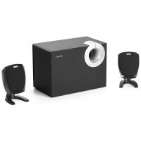 漫步者(EDIFIER) R201T06 2.1声道 多媒体音箱 音响 电脑音箱 黑色 木质