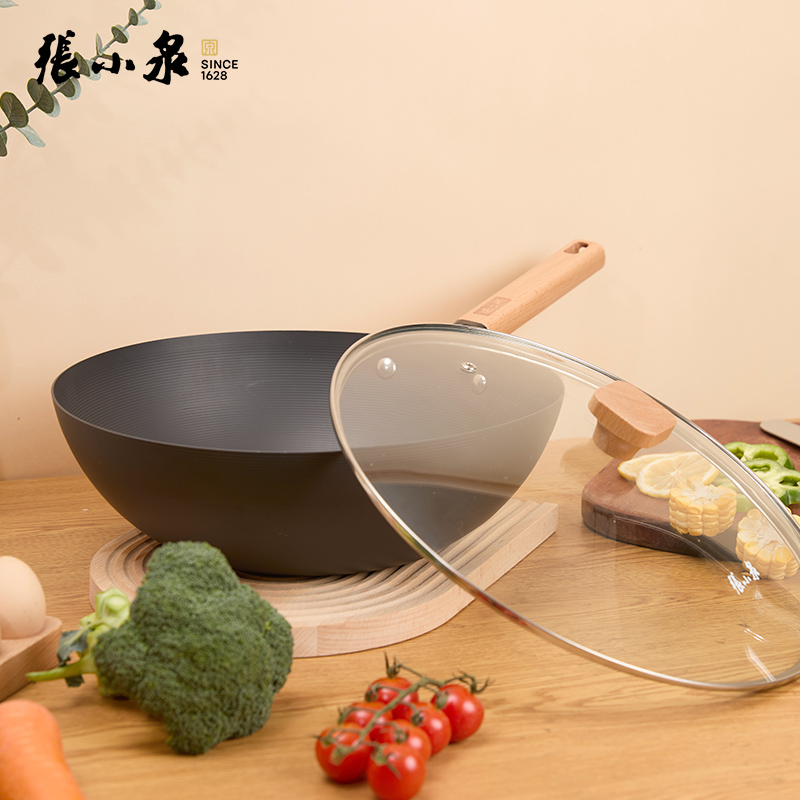 Z-张小泉家味精铁锅C32890100高清大图