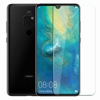 华为(HUAWEI)mate20X钢化玻璃膜全屏全覆盖保护膜 高清膜屏幕贴膜 手机钢化膜弧边防爆防指纹+送软壳 透明色