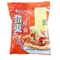 康师傅方便面劲爽 5包 香辣红烧方便面泡面口味好吃的