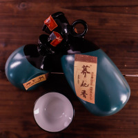 兰益苦荞礼盒 46度+50度 600ml+250ml 云南特产苦荞白酒 国产白酒 礼盒装
