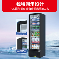星星(XINGX) 271升立式单门商用风直冷冷藏冰箱展示柜 超市饮料啤酒保鲜冷柜茶叶冷饮陈列冷柜LSC-280FYPE