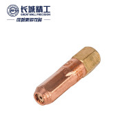 长城精工射吸式焊枪咀6型丙烷梅花焊咀焊嘴头全铜煤气焊枪头2#6 421582