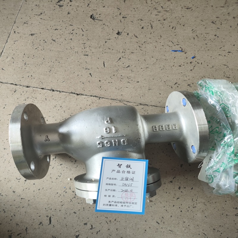智铁 止回阀 DN65 个高清大图