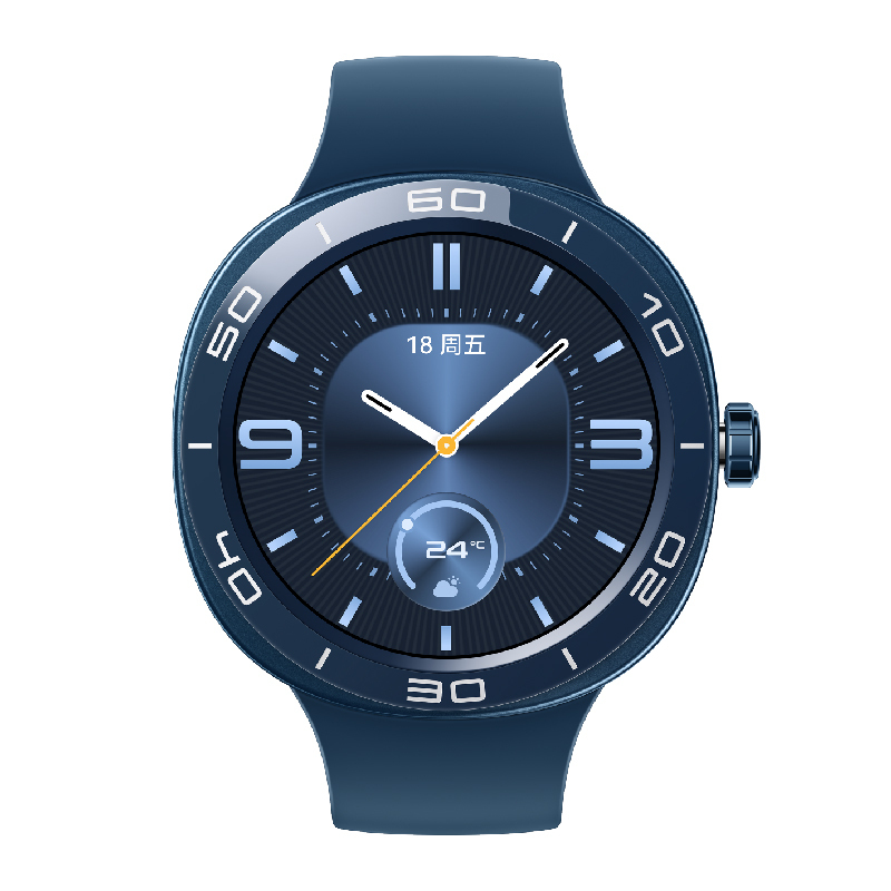 华为/HUAWEI WATCH GT Cyber 魅海蓝 时尚雅致款 42mm 智能手表 运动手表 血氧心率睡眠压力监测 专业健康 闪变换壳 智能机芯 微信手表版