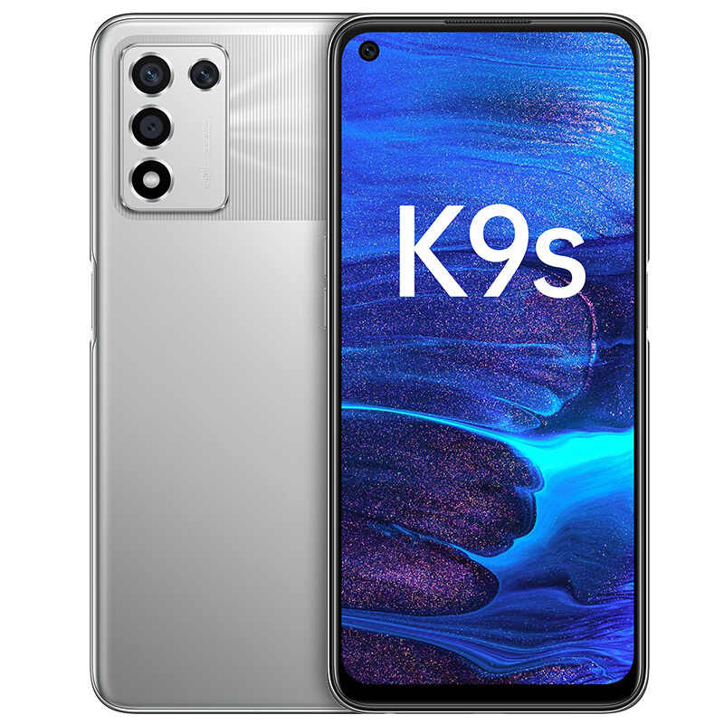 OPPO K9s 8+128GB 霓幻银海 骁龙778G 120Hz电竞屏 5000mAh长续航 6400万人像三摄 游戏拍照 5G手机