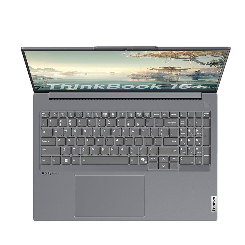 ThinkPad ThinkBook 16+ 04CD 16英寸标压便携轻薄笔记本电脑 (R7-8745H 24G内存 512G固态 2.5K)高清大图