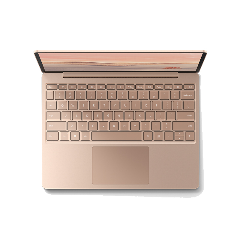 微软(Microsoft)Surface Laptop Go 12.4英寸笔记本电脑 i5 8G 256G 砂岩金 ED