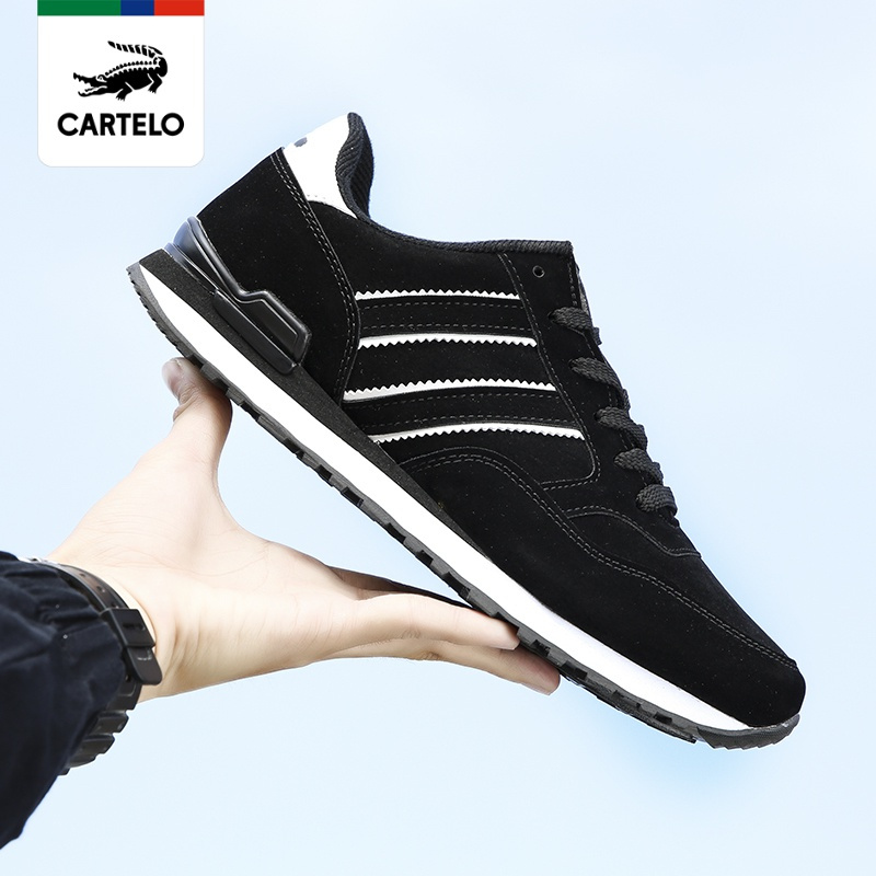 线下专柜同款卡帝乐鳄鱼cartelo男鞋新款韩版潮流阿甘鞋鞋子男休闲