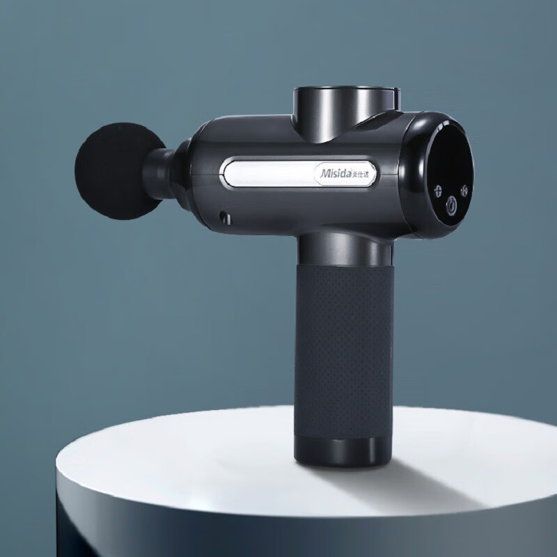 美仕达(Misida)筋膜枪专业级深层放松肌肉按摩器迷你震动电动静音按摩仪 MS-J01黑色