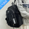 封后书包女ins 小众工装风原宿设计高中大学生少女双肩包百搭旅行背包学生书包