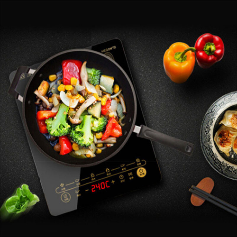 LTSM 美的(Midea)电磁炉 触控按键 黑晶面板 八档火力 一键爆炒 定时功能 C21-WK2102