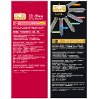 第六感旗舰店 六合一超薄平滑避孕套48只 凸点螺纹颗粒安全套 成人情趣用品男女用夫妻套套