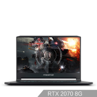 宏碁（acer）掠夺者 刀锋500 PT515-51-77YG 15.6英寸微边框轻薄电竞游戏本笔记本电脑i7-9750H 32G 1TB固态RTX2070 8G 144Hz 定制
