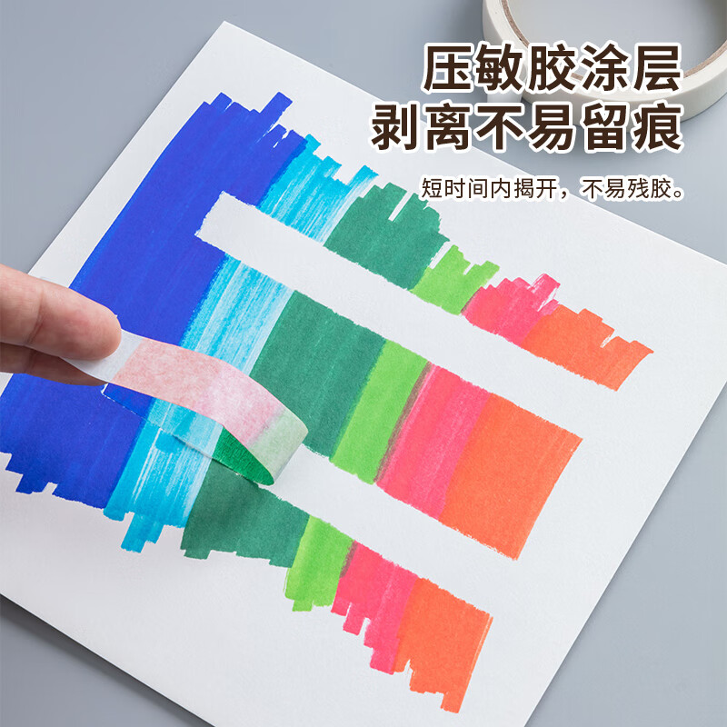 晨光(M&G)美纹胶带18mm*15y(单卷)AJD97355高清大图
