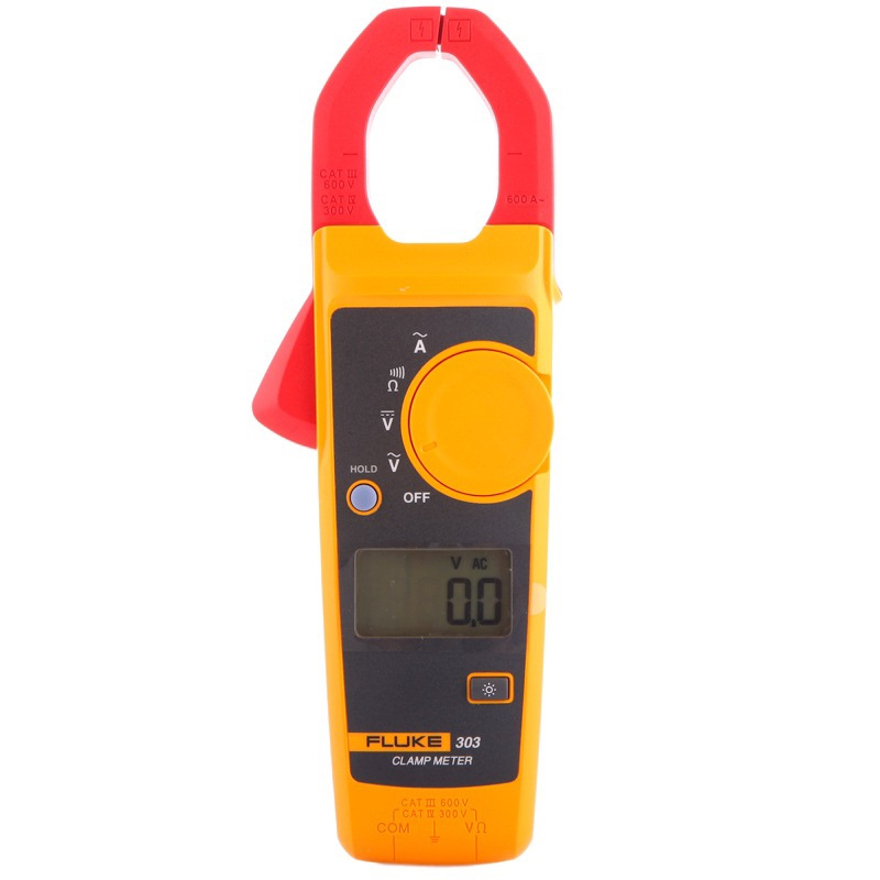 福禄克(FLUKE)303钳形万用表 数字多用表 交直流钳形表 仪器仪表 一台