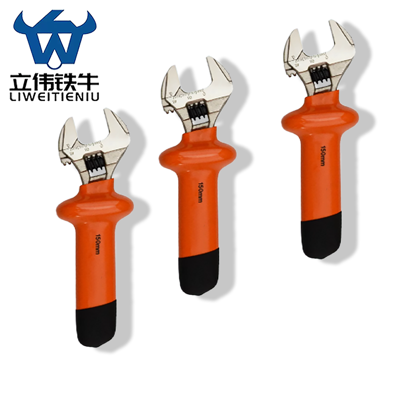 立伟铁牛绝缘活钣手6寸150mm/把高清大图