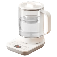 美的(Midea)养生壶MK-YS15E107智能全自动电热水壶 烧水壶1.2L办公室 煮茶壶煮茶器 多段控温保温花茶壶