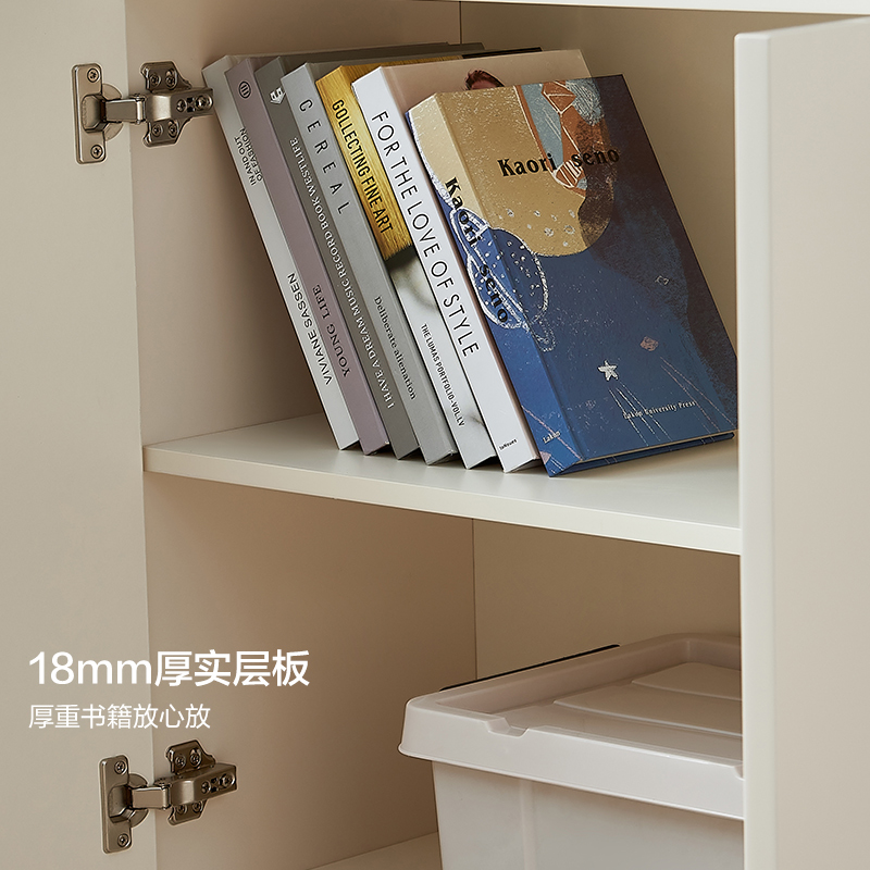 全友家居书柜组合现代简约大容量落地柜书柜高清大图