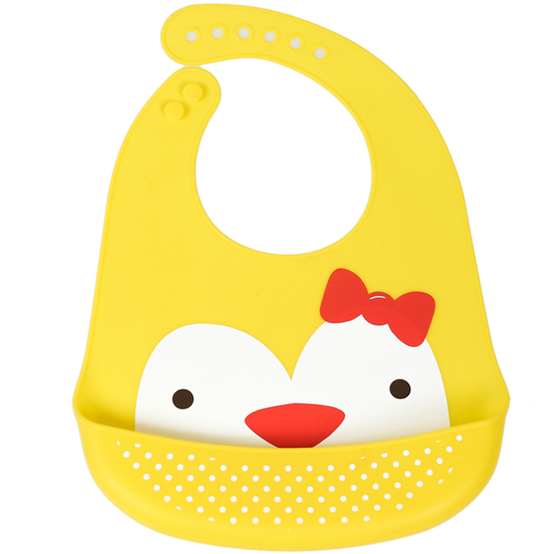 baby about/宝贝有约 儿童防水硅胶饭兜软 宝宝食饭兜口水巾 免洗饭兜 小孩口水巾 婴童用品立体食饭兜