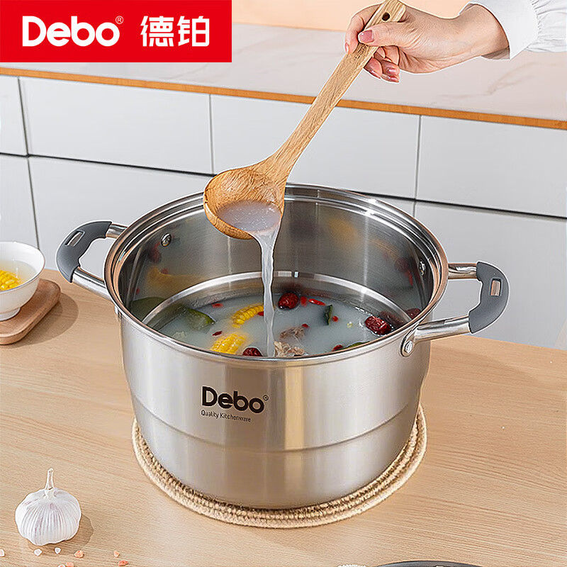 德铂(Debo) 黛布拉24cm蒸锅 DEP-958高清大图