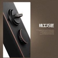 蒂丰德智能锁指纹锁密码锁电子锁家用防盗门大门锁刷卡磁卡锁门禁锁伯爵灰