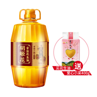 胡姬花古法小榨花生油5L 食用油家用厨房物理压榨工艺植物油家庭装桶装