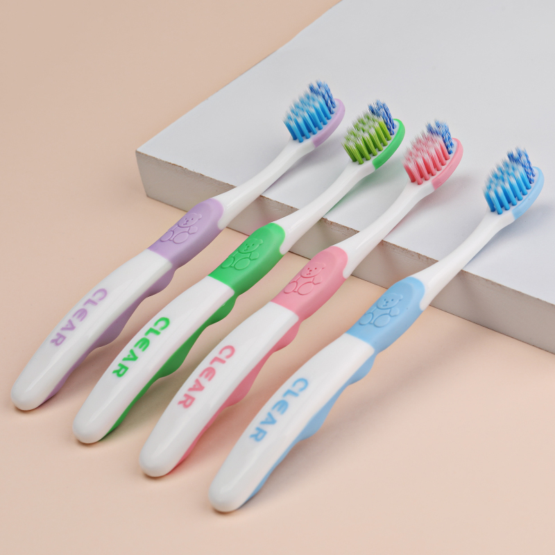 冰清儿童2支牙刷3613岁10卡通12大童小孩男孩女孩细软毛家用细毛单支