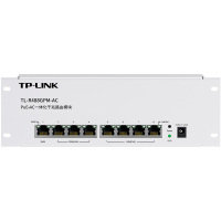 TP-LINK TL-R488GPM-AC 家用多媒体弱电箱模块8口全千兆端口POE路由器无线AP管理控制poe+ac一体化网口供电小中大户型全屋wifi覆盖企业级商用办公组网