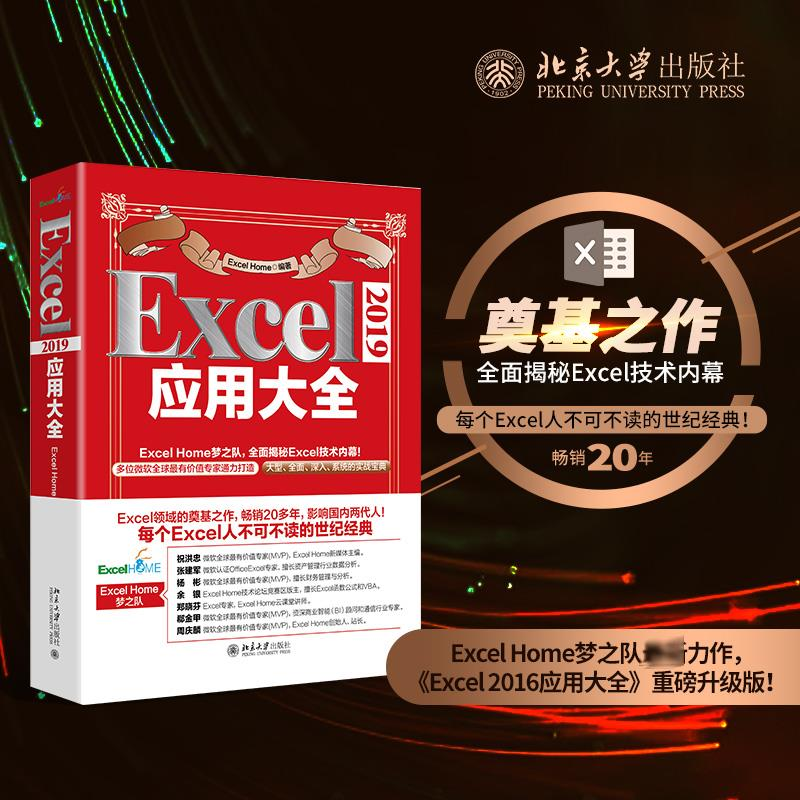 音像Excel 2019应用大全Excel Home 编