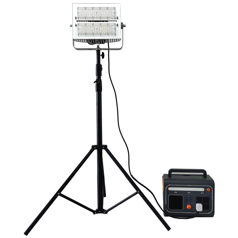 宝富睿光电 EBYK3050-1K 24V 100W IP42 LED 锂电池 LED移动抢修灯(计量单位:台) 银色高清大图