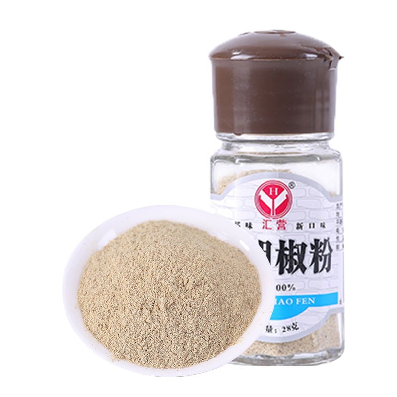 汇营 纯白胡椒粉28g/瓶装 调味品 调味料