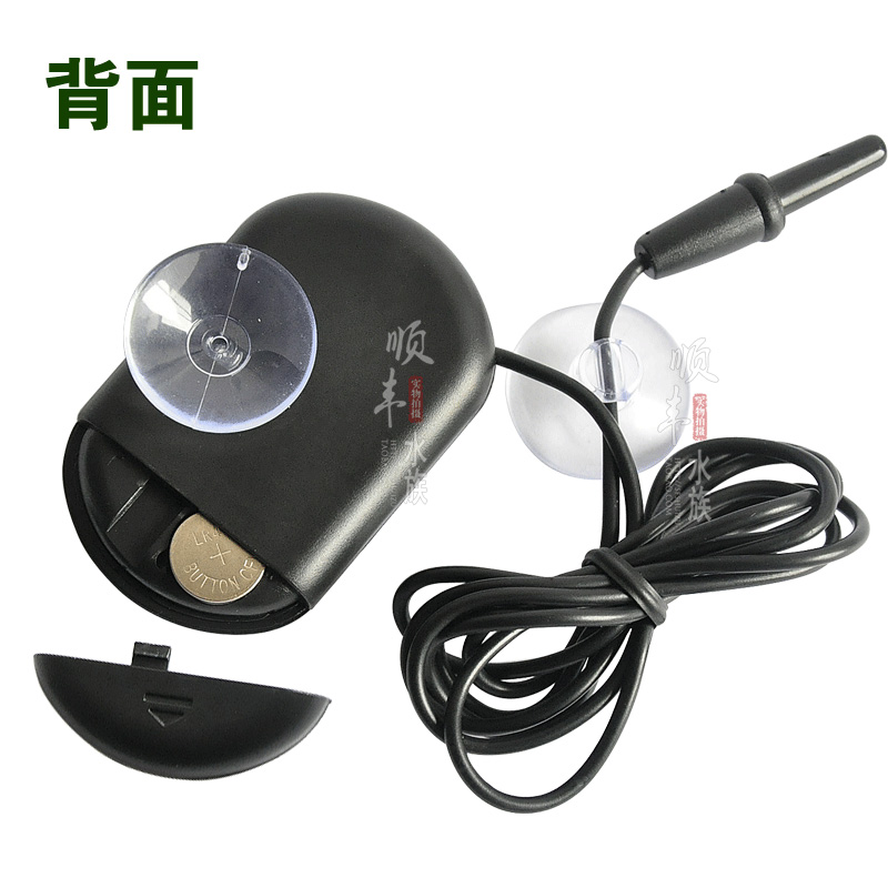 LED数显高精度鱼缸温度计 水族箱温度计鱼缸水温计鱼缸电子温度计高清大图