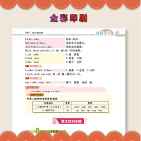 2019秋正版倍速学习法四年级上册英语PEP人教版同步讲解小学四年级上册英语教材解读4年级同步辅导书课本同步讲解训练万向