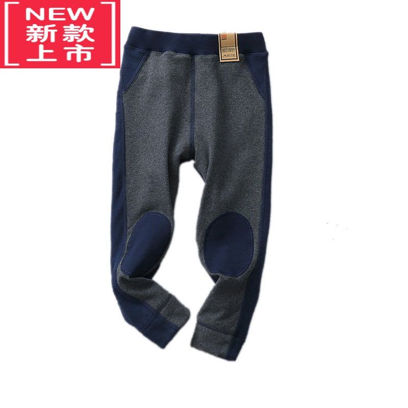 可莉允儿童保暖裤秋冬款2022男童保暖裤内穿加绒加厚打底裤男宝贴身绒裤图片