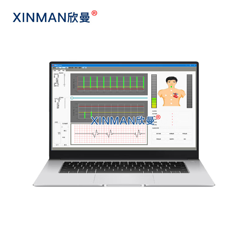 欣曼科教 移动交互式心肺复苏训练及考核系统模拟人 CPR急救人体模型 无线版XM-CPR772高清大图