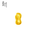 素竹 足金/黄金金条 素竹系列花生金豆1克 投资收藏赠礼 1克金花生