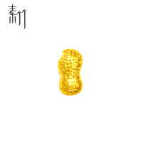 素竹 足金/黄金金条 素竹系列花生金豆1克 投资收藏赠礼 1克金花生